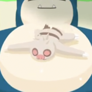 Pokemon Sleep - Atop-Belly Sleep