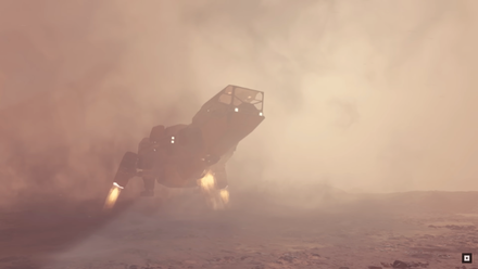 Starfield - Spaceship Landing