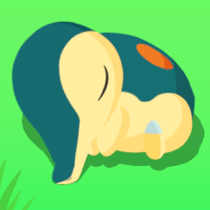 Cyndaquil sleeping store