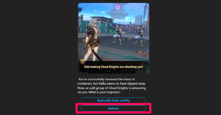 Honkai Star Rail - Catch Kafka Option 2