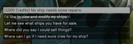 Starfield - Always Repair Ship
