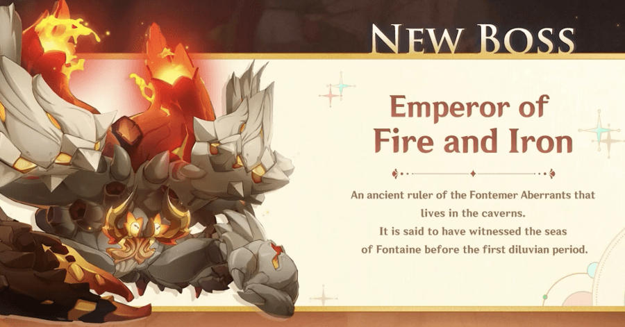 Genshin Impact - The Emperor of Fire and Iron
