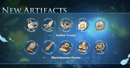 Genshin Impact - New Artifacts