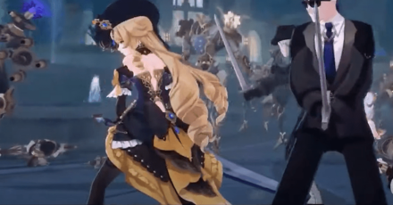 Genshin Impact - Navia with Claymore