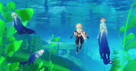 Genshin - Leisurely Otters