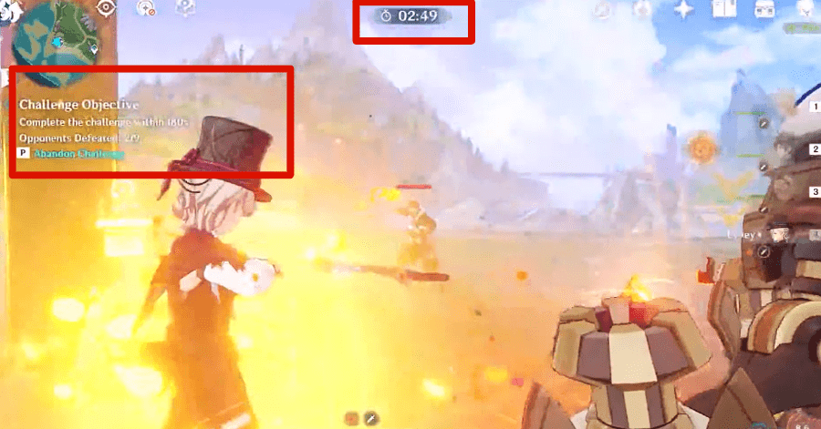 Genshin Impact - How to Play Verdict of Blades - Defeat Enemies Within the Time Limit