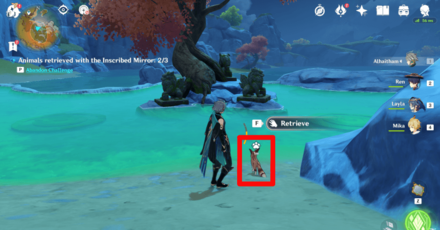 Genshin - Scrubba Crimson Fox Location