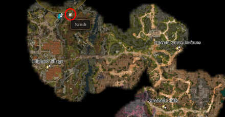 Scratch Map Location - Baldur