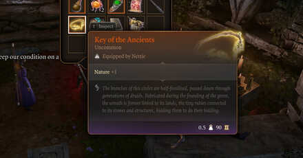 Key of the Ancients Item - Baldur