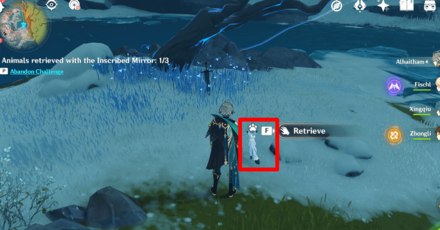 Genshin - Snowy Silhouette Day 4 - Cristo Overview Location