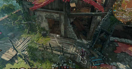 Sneak to the House Across in Blighted Village - Baldur