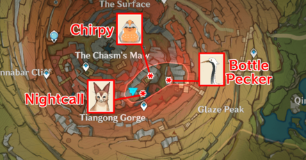 Genshin Impact - Shared Sight Day 5 Map Locations