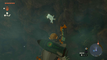 Lake Hylia Whirlpool Cave Bubbulfrog