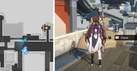 Honkai Star Rail - Ziqiao Location