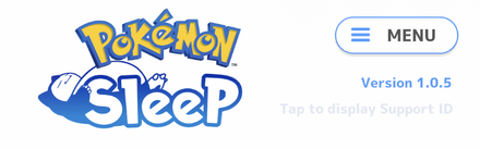 Pokemon Sleep - Version 1.0.5