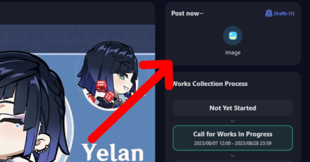Genshin - Yelan Fan Art Contest - Post in Hoyolab