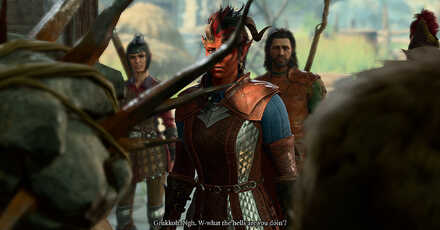 Barbarian Barn Skill Check - Baldur