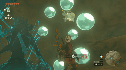 Yiga Blademaster Station Bubbulfrog