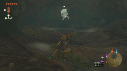 Lanayru Road South Cave Bubbulfrog