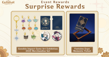 Genshin Impact - Fontaine Silhouette Event - Rewards