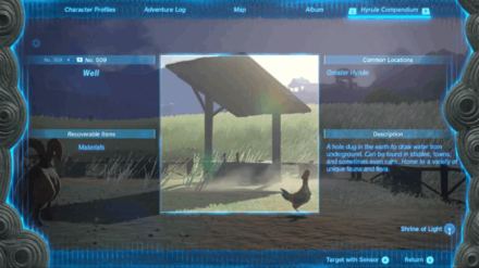 TOTK - Well Compendium Sensor +