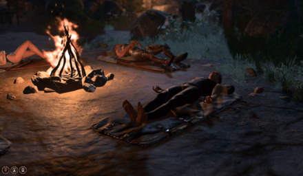 Baldurs Gate 3 BG3 - Long Rest to Recover Spell Slots