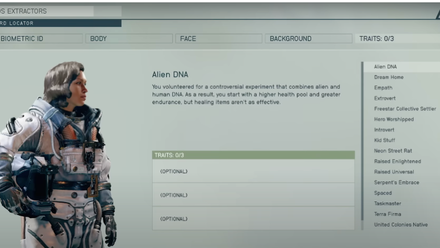 Starfield - Alien DNA Trait