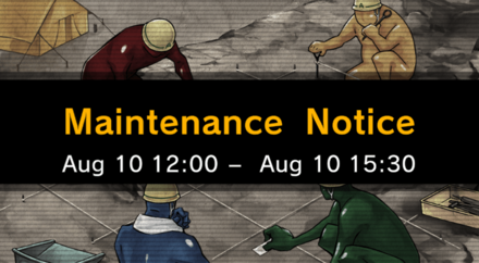 Master Duel - August 10 Maintenance Announcement