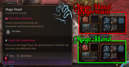 Baldurs Gate 3 - Mage Hand