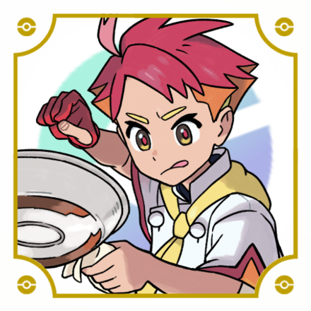 Pokemon SV - Character Portrait - Crispin