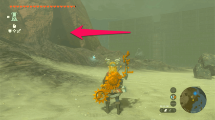 TOTK - North Akkala Beach Cave Entrance