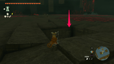 TOTK - North Akkala Beach Cave Second Entrance