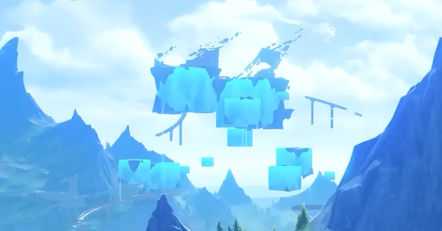 Genshin - Fontaine Underwater - Bodies of Water in the Air