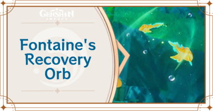 Genshin - Recovery Orb