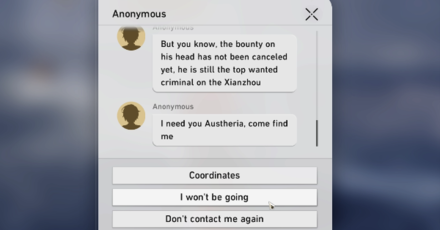 Honkai Star Rail - Letter from a Strange Woman - Kafka