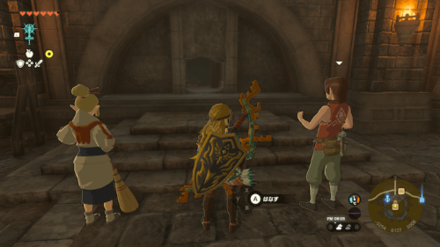 Zelda TotK Emergency Shelter Hole Lookout Landing