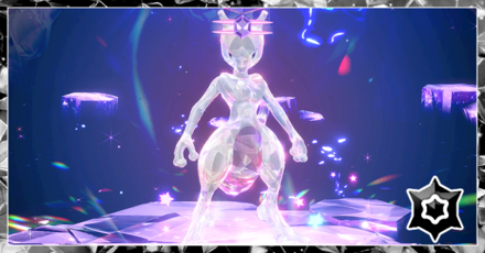 Pokemon Scarlet and Violet Shiny Mewtwo 6IV-EV Trained