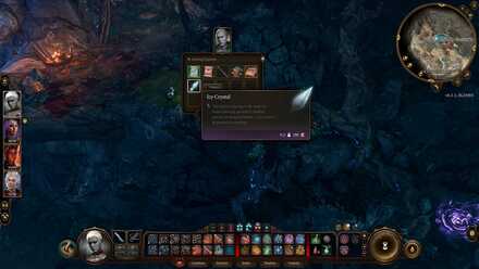 Icy Crystal Location