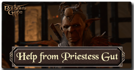How to Ask Help from Priestess Gut - Baldur