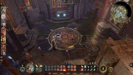 Place the Ceremonial Weapons