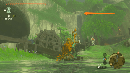 TOTK - Kakariko Village Cave Entrance