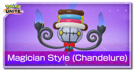 Pokemon UNITE - Magician Style Chandelure Banner