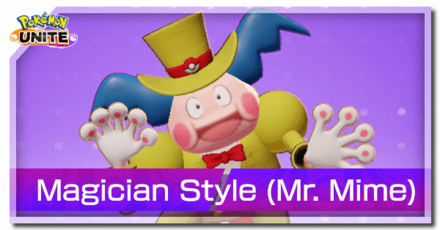 Pokemon UNITE - Magician Style Mr. Mime New Banner