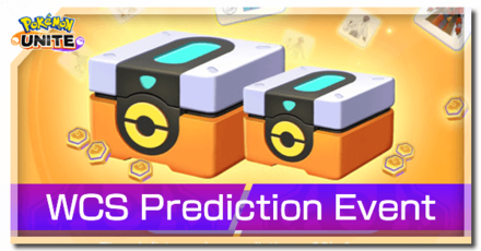 Pokemon UNITE - WCS Prediction Event Banner