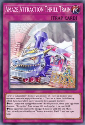 Amaze Attraction Thrill Train