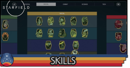 Starfield - List of All Skills