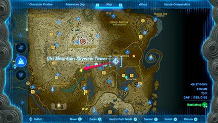 TOTK - How to Get to Lake Intenoch Cave.png