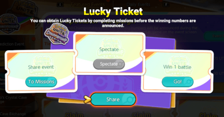 Pokemon UNITE - Lucky Ticket Preview