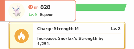 Pokemon Sleep - Espeon Level 2 Skill