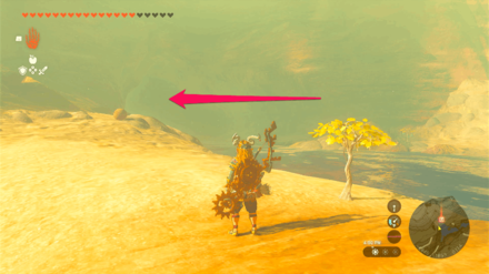 TOTK - Taafei Hill Cave Entrance